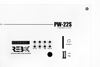 CVGaudio PW-22S - профессиональный настенный / встраиваемый микшер – предусилитель c встроенным MP3 плеером