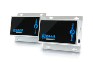 Комплект (transmitter-receiver) для IP передачи FullHD (1920x1080) HDMI видео и аудио сигнала по CAT5E/CAT6 на расстояние до 150m