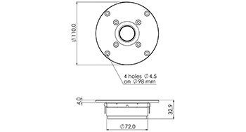 SPL / Frequency для SICA Z009215C LP111.25/245