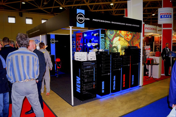 CVGaudio на выставке Integrated Systems Russia 2014