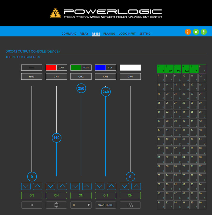 Power Logic DMX - управление светодиодным архитектурным или интерьерным освещением фактически любого объекта
