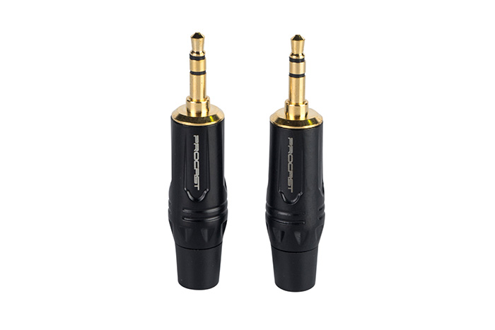 PROCAST CABLE MP-3.5/6/M/M - miniJack 3.5mm разъем под пайку для коммутации мобильных девайсов с звукоусиливающим оборудованием