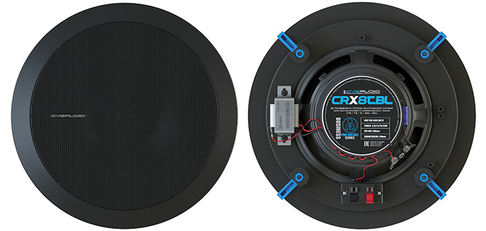 Потолочная двухполосная трансляционная акустика CVGAUDIO CRX8TBL