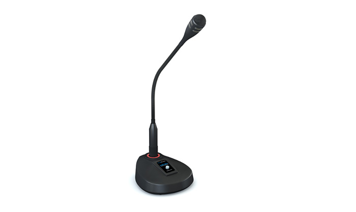 CVGAUDIO MD-04 динамический настольный микрофон с кнопкой TALK без фиксации