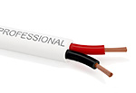Новинка в каталоге - PROCAST Cable - SJW17.OFC.1,045 профессиональный спикерный (акустический) кабель с дополнительной внешней защитной изоляцией белого цвета​​​
